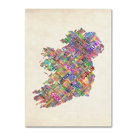Michael Tompsett 'Ireland II' Canvas Art,16x24